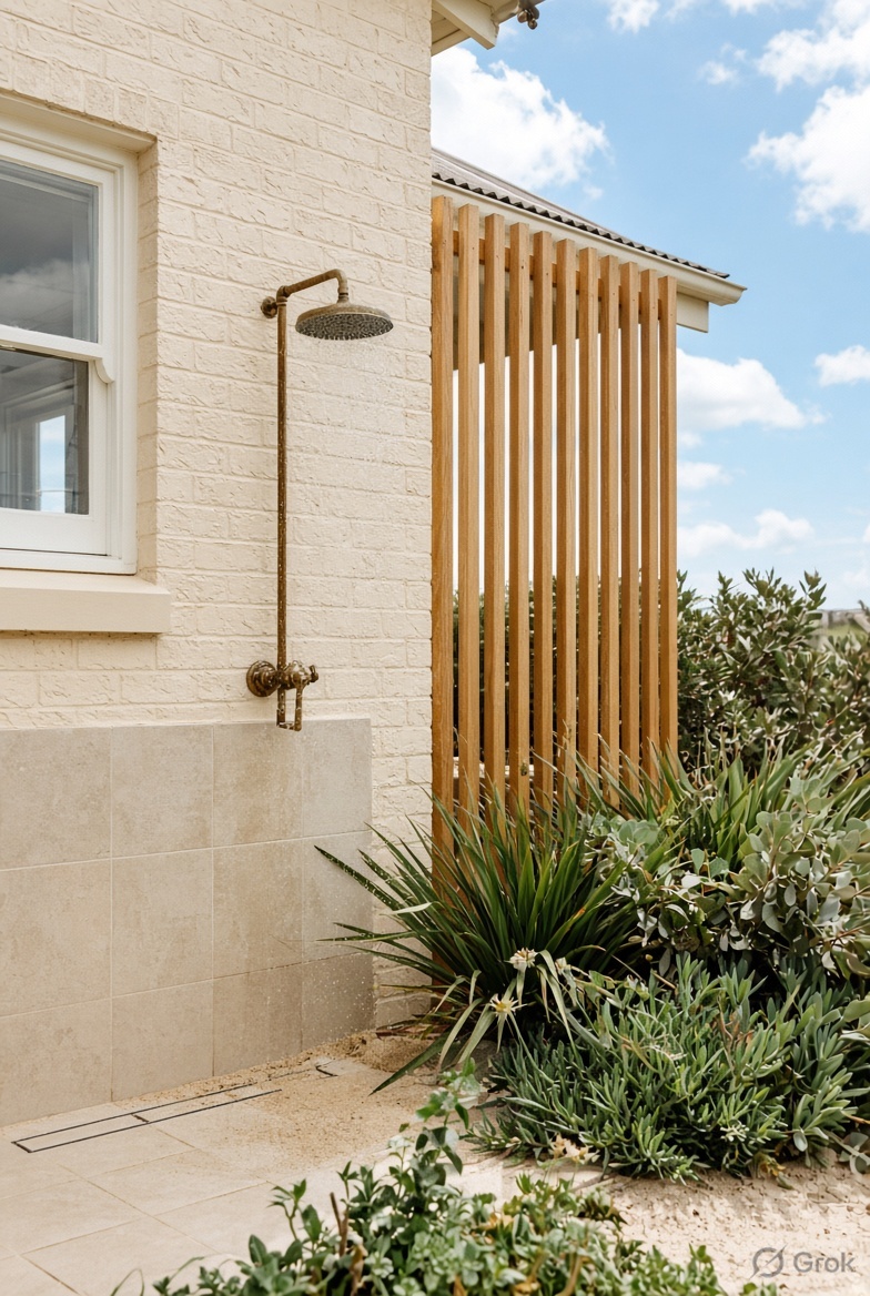Outdoor shower